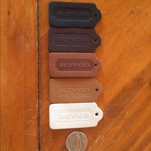 (5) archive classic raw cut coach tags