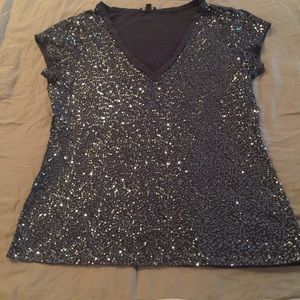 Express Sequin shirt