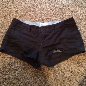 Black Stretch American Eagle Shorts