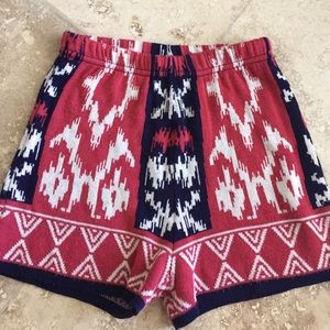 Urban outfitters Aztec knit shorts