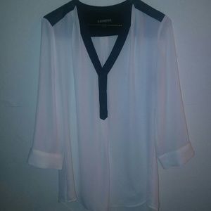 Sheer blouse from Express size small