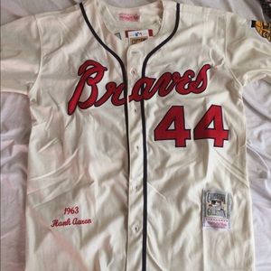 Hank Aaron Atlanta Braves Jersey