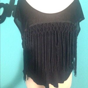 Fringe top