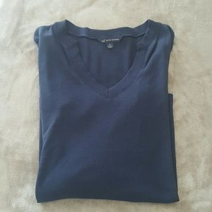 Brooks brothers blue sweater blouse