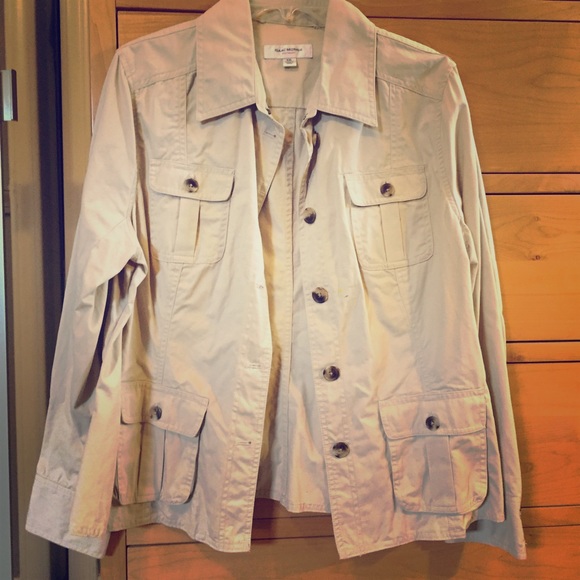 Tan utility jacket