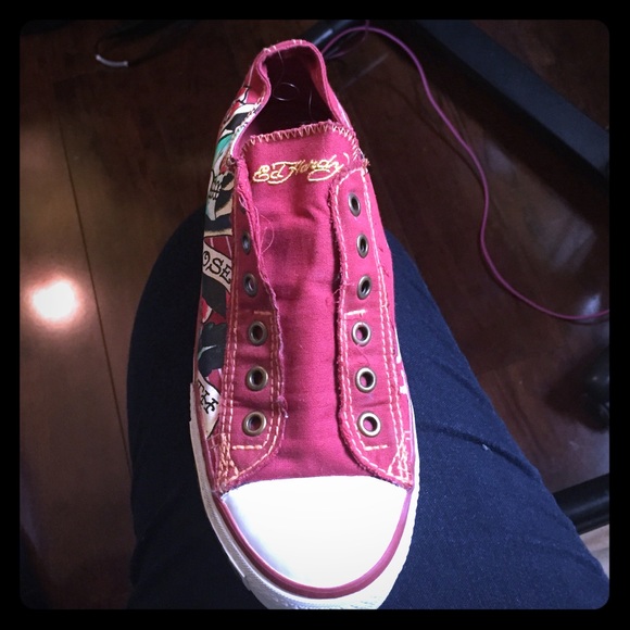 Ed Hardy Slip On Shoes