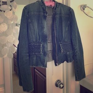 Jean fitted jacket