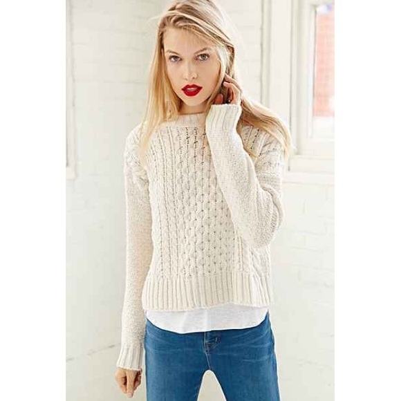 BDG Cable Knit Sweater