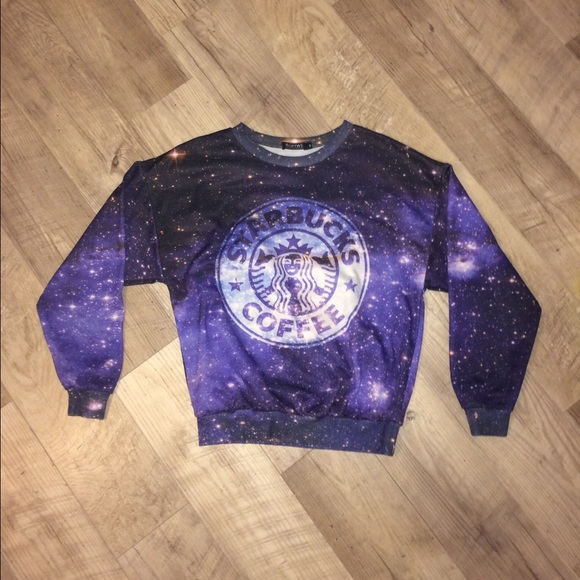 Starbucks Galaxy Crewneck