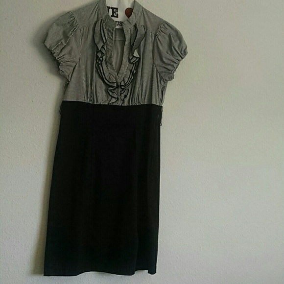 Super cute on!! Ruffle fitted dress