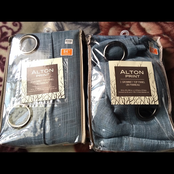 Alton print curtains