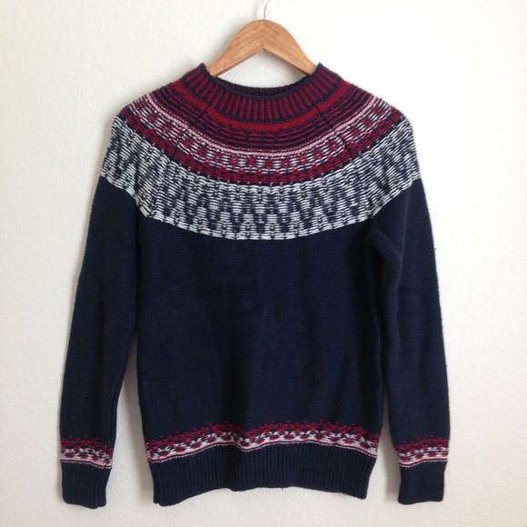 GAP | Mockneck Cotton Blend Sweater