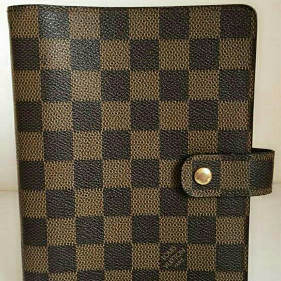 🚫Sold Louis vuitton Agenda Mm Damier Ebene - Picture 1 of 4
