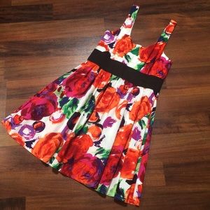 AUW floral mini dress