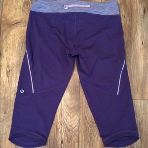 Lululemon Purple Crops