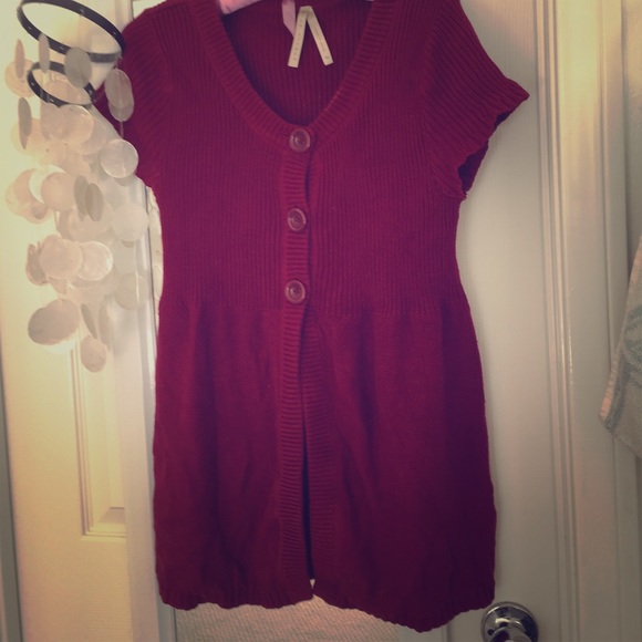 Red lush sweater