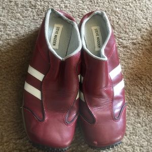 Steve Madden Red Slip-On shoes