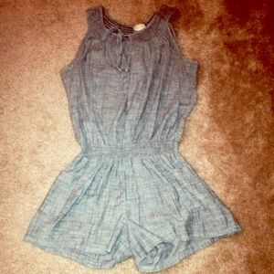 Blue romper