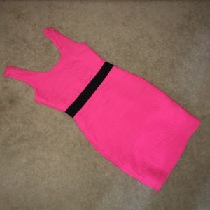 On sale!! Neon pink dress