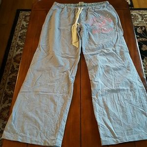 Pink by victoria secret pj pants med