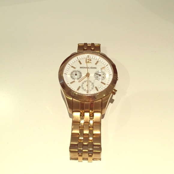 Michael Kors Gold Watch - Picture 1 of 3