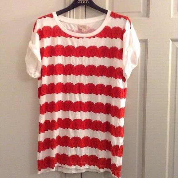 Philosophy Republic Clothing Roses Tee size M