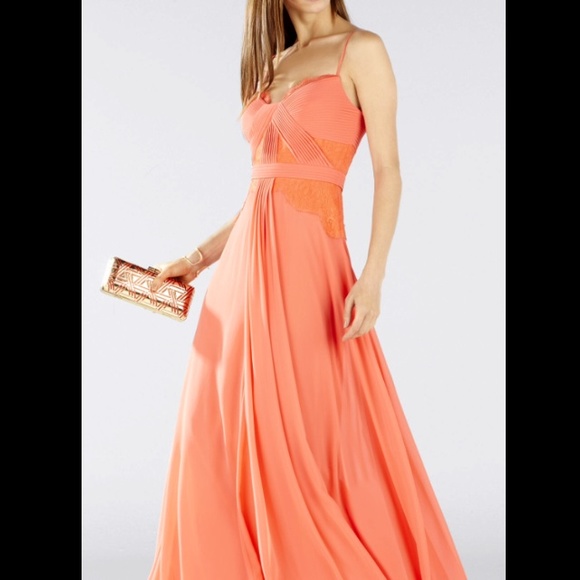 🚫SOLD🚫  peach long dress new with tags