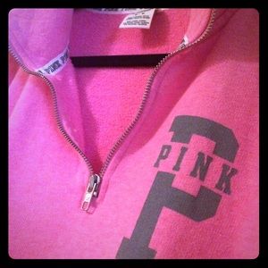 PINK 1/4 Zip Hoodie