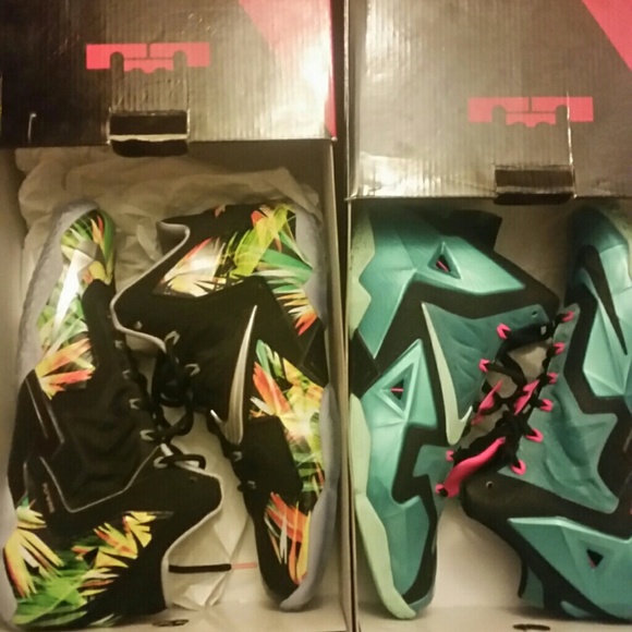 Lebron 11s everglades and South beaches - Picture 1 of 1