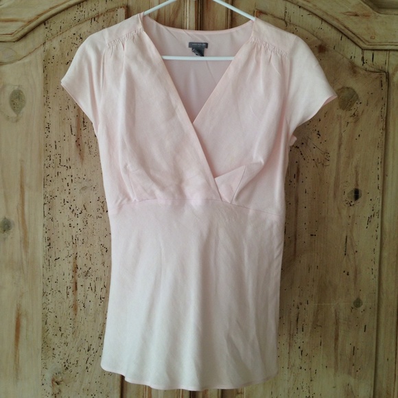 Pale pink blouse