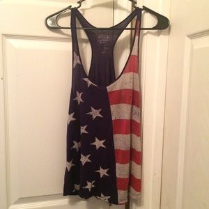 American flag shirt!