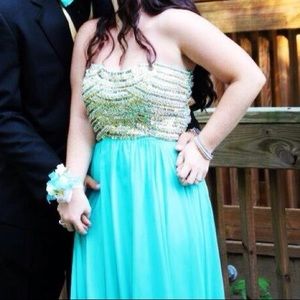 Prom dress- blue