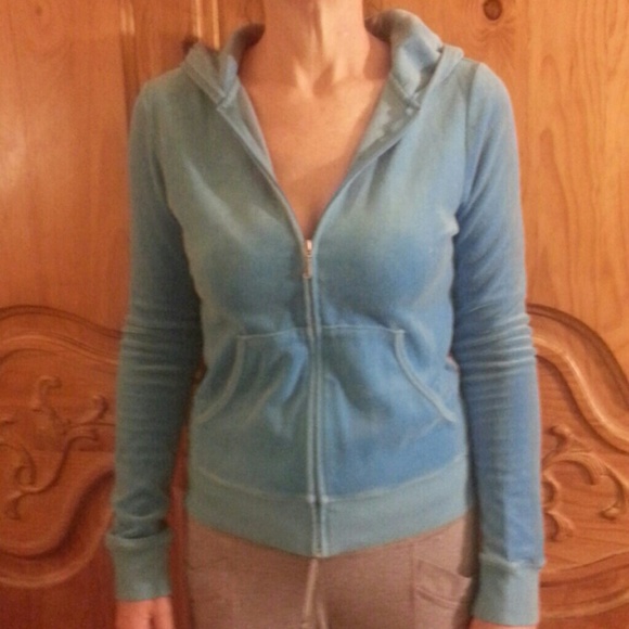 Juicy Couture tourquoise hoodie medium