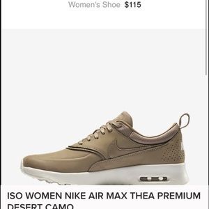 Nike Thea in Desert Camo! Looking to buy!