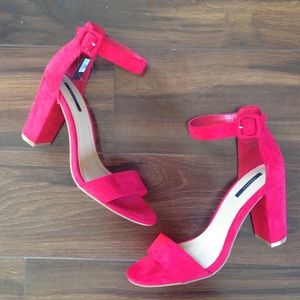 Forever 21 Faux Suede Heels