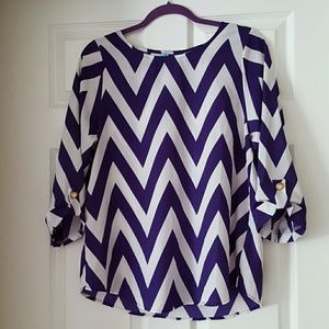Chevron blouse