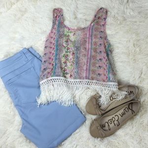 Fringe Crop Top