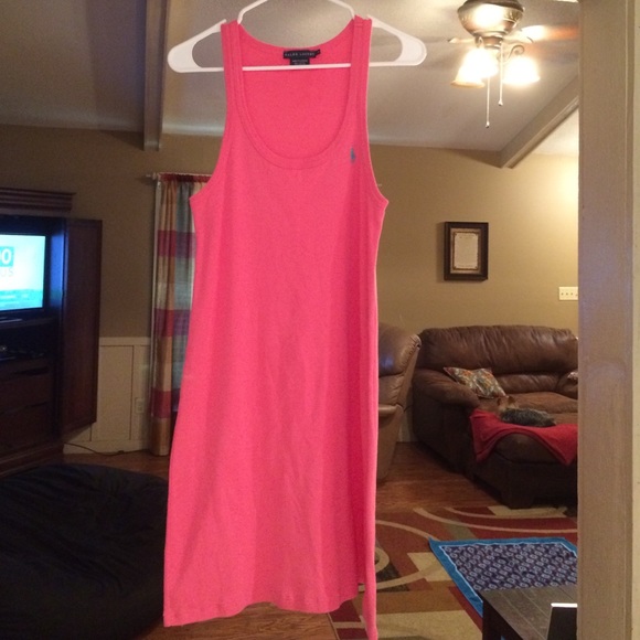 Pink Ralph Lauren dress