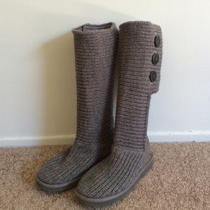 UGG knit boots