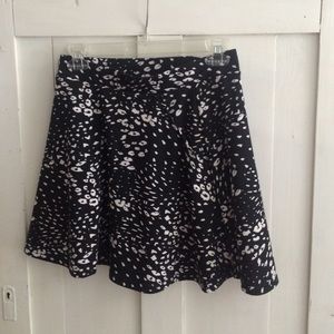 Cheetah print skirt