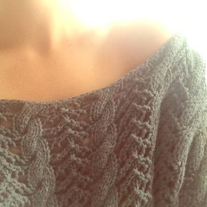 Victoria's Secret Cableknit Crop Sweater