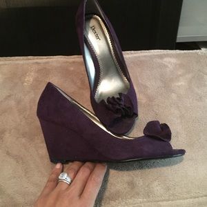 Peekaboo flirty wedges