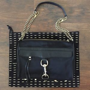 Rebecca Minkoff MAC Canvas Crossbody Black