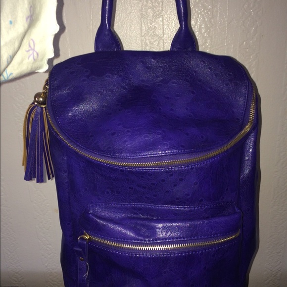 Urban outfitters purple book bag - Picture 1 of 3