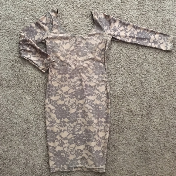 American Apparel tight lace dress