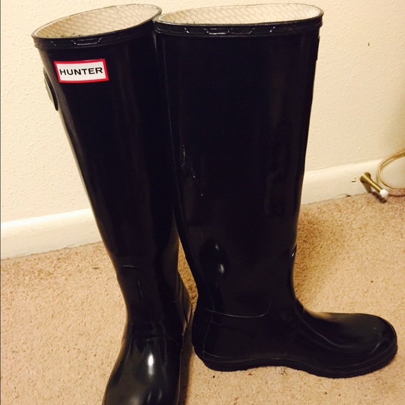 Hunter Tall Gloss Rain Boots