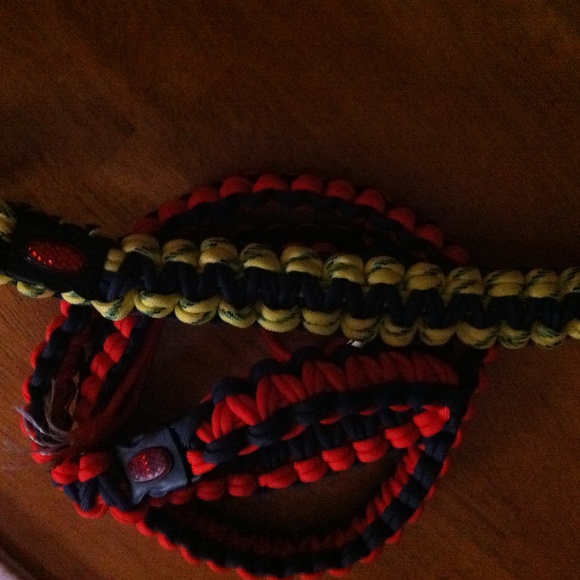 Paracord dog leash