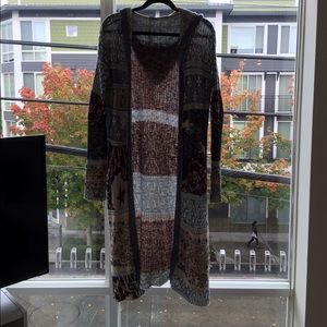 Long sleeve cardigan