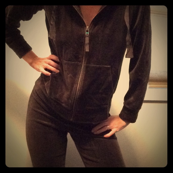 Velour Track Suit