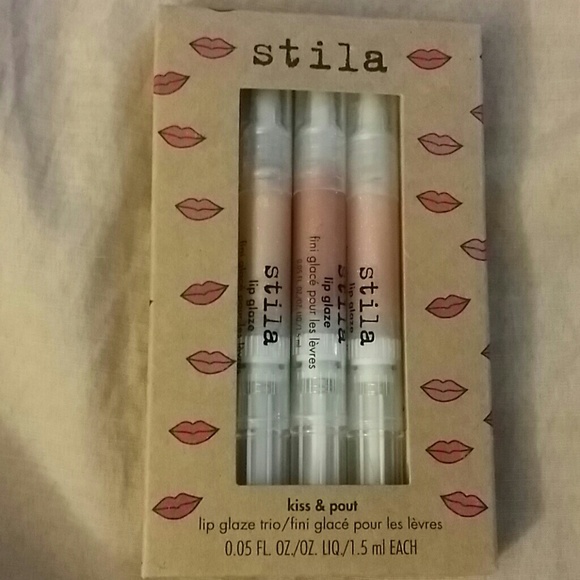 New Stila lip glaze trio